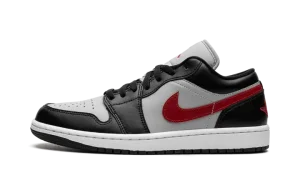 Air Jordan 1 Low WMNS "Black / Grey / Red"