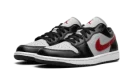 Air Jordan 1 Low WMNS "Black / Grey / Red"
