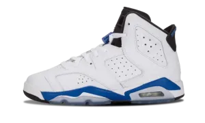 Air Jordan 6 Retro GS "Sport Blue" 384665 107
