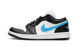 AIR JORDAN 1 LOW WMNS "Black / University Blue"