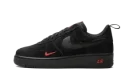 Air Force 1 Low "Multi Swoosh Black Crimson"