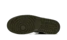 Air Jordan 1 Low "Black Toe Medium Olive" 553558 092