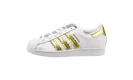 Superstar WMNS "Cloud White / Matte Gold"