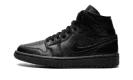 AIR JORDAN 1 MID WMNS "Black Snakeskin"