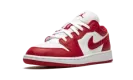 Air Jordan 1 Low GS "Gym Red/White" 553560 611