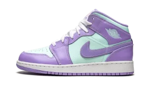 Air Jordan 1 Mid GS "Purple Pulse / Arctic Punch"