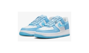 Air Force 1 - Nail Art Blue 2