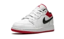 Air Jordan 1 Low GS "White / Gym Red"