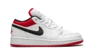 Air Jordan 1 Low GS "White / Gym Red"