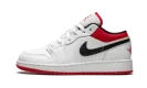 Air Jordan 1 Low GS "White / Gym Red"