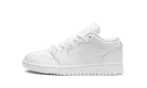 Air Jordan 1 Low GS "Triple White"