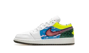 Air Jordan 1 Low GS "Old School Gaming"