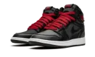 Air Jordan 1 High Retro GS "Black Satin/Gym Red"