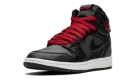 Air Jordan 1 High Retro GS "Black Satin/Gym Red"