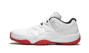 Air Jordan 11 Retro Low "White/Varsity Red"
