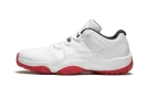 Air Jordan 11 Retro Low "White/Varsity Red"
