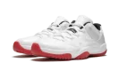 Air Jordan 11 Retro Low "White/Varsity Red"