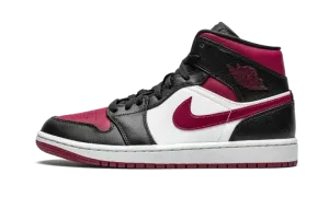 Air Jordan 1 Mid "Bred Toe" 554724 066