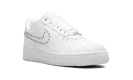 AIR FORCE 1 LO WMNS "White / Metallic Silver"
