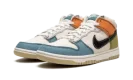 Dunk Mid "Pale Ivory / Multicolor"