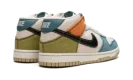 Dunk Mid "Pale Ivory / Multicolor"