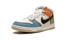 Dunk Mid "Pale Ivory / Multicolor"