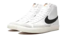 BLAZER MID '77 MNS WMNS "White / Black"