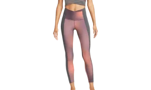 Womens Yoga Dri-fit - Tight Fit Leggings "IRON GREY/MULTI COLOR"