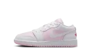 Jordan 1 Low GS "Pink Foam Fire Red White"