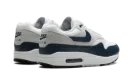 AIR MAX 1 ESSENTIAL "Summit White/Armory Navy-Light Silver"