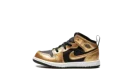 Jordan 1 Mid Se TD "Black / Metallic Gold"
