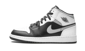 Air Jordan 1 Mid GS "White Shadow"