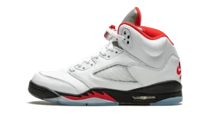 Air Jordan 5 Retro GS "Fire Red Silver Tongue"