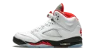 Air Jordan 5 Retro GS "Fire Red Silver Tongue"