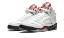Air Jordan 5 Retro GS "Fire Red Silver Tongue"