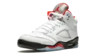 Air Jordan 5 Retro GS "Fire Red Silver Tongue"