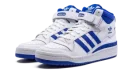 Forum Mid "White Royal"