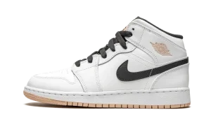 Air Jordan 1 Mid GS "White / Arctic Orange"