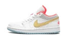 AIR JORDAN 1 LO SE WMNS "White / Sesame / Flash Crimson"