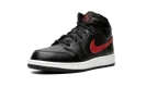 Air Jordan 1 Mid GS "Black / Gym Red"