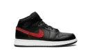 Air Jordan 1 Mid GS "Black / Gym Red"