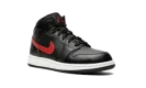 Air Jordan 1 Mid GS "Black / Gym Red"