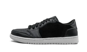 AIR JORDAN 1 RETRO LO NS WMNS "No Swoosh - Black"