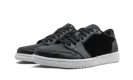 AIR JORDAN 1 RETRO LO NS WMNS "No Swoosh - Black"