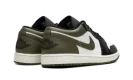 Air Jordan 1 Low "Black Toe Medium Olive"