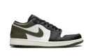 Air Jordan 1 Low "Black Toe Medium Olive"