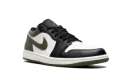 Air Jordan 1 Low "Black Toe Medium Olive"