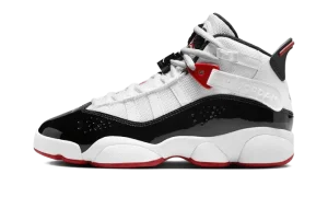 Jordan 6 Rings GS "White Varsity Red Black"