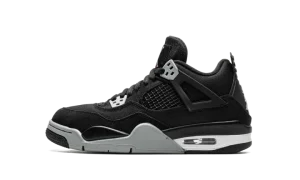Air Jordan 4 GS "Black Canvas"