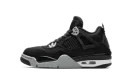 Air Jordan 4 GS "Black Canvas"